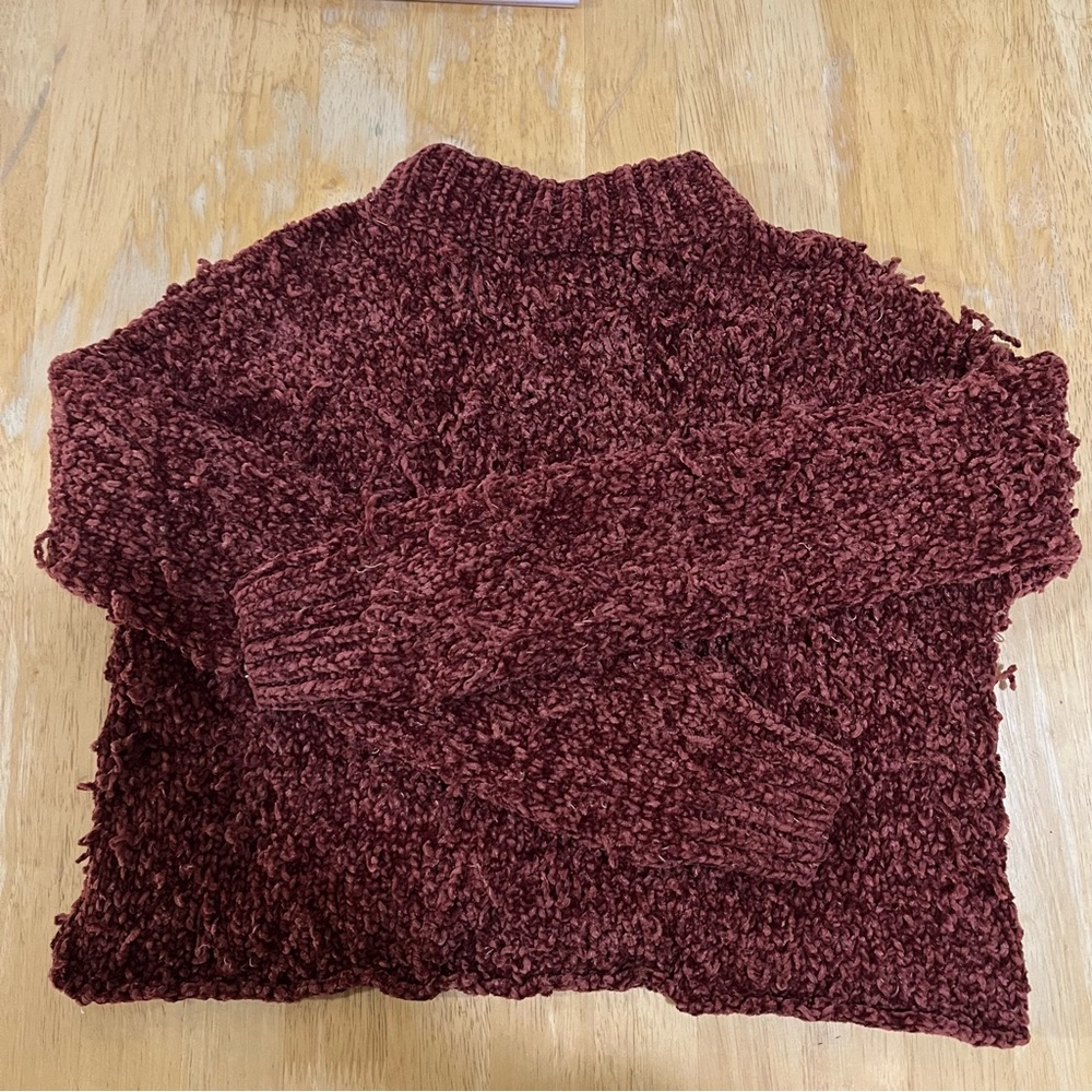 Urban Outfitters Textured Mock Neck Long Sleeve - Picture 2 of 6